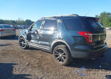2014 Ford Explorer Xlt из США, поврежденный, VIN 1FM5K8D83EGA53543
